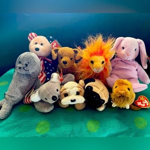 3/$20 Beanie Baby bundle. Total of 9 beanies.